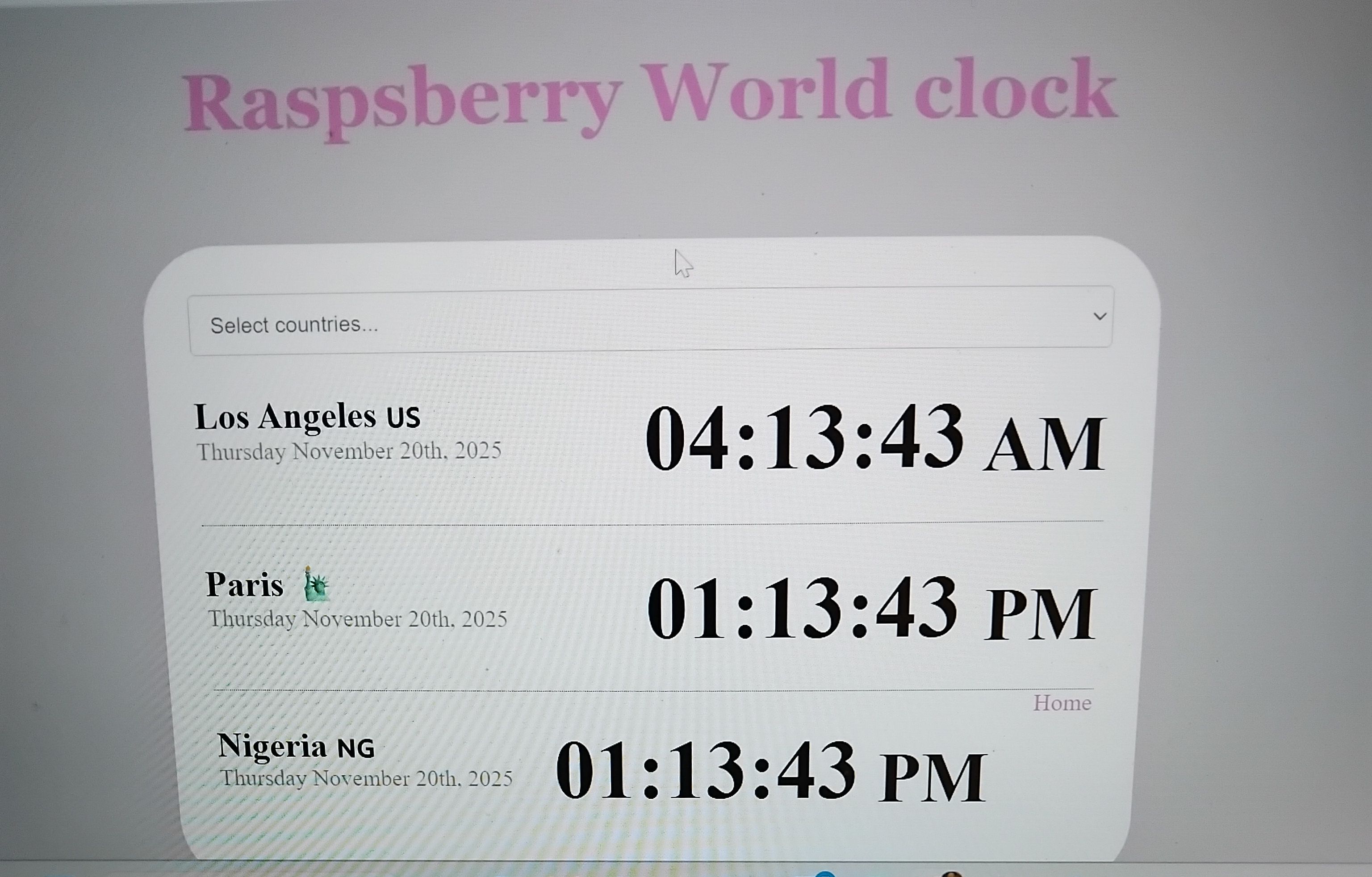  world clock app